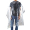 Wholesale Disposable PE CPE Cutting Cape for Hair Salons Wholesale Disposable PE CPE Cutting Cape for Hair Salons