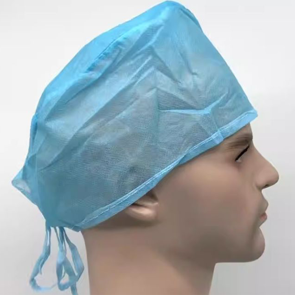 Wholesale Disposable PP Nonwoven Doctor Caps with Back Ties