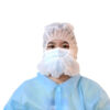 Wholesale PP Nonwoven Full Head Disposable Balaclava Hood