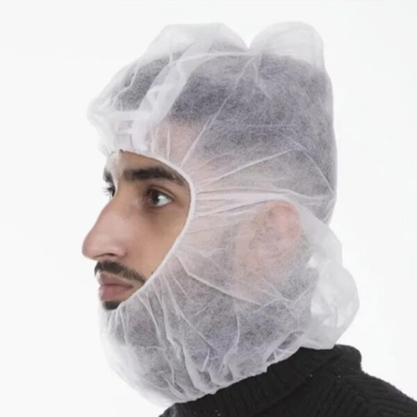 Wholesale PP Nonwoven Full Head Disposable Balaclava Hood