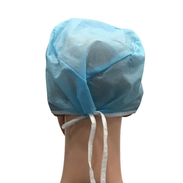 Wholesale PPSMS Tie-Back Doctor Caps for Hygiene Supply