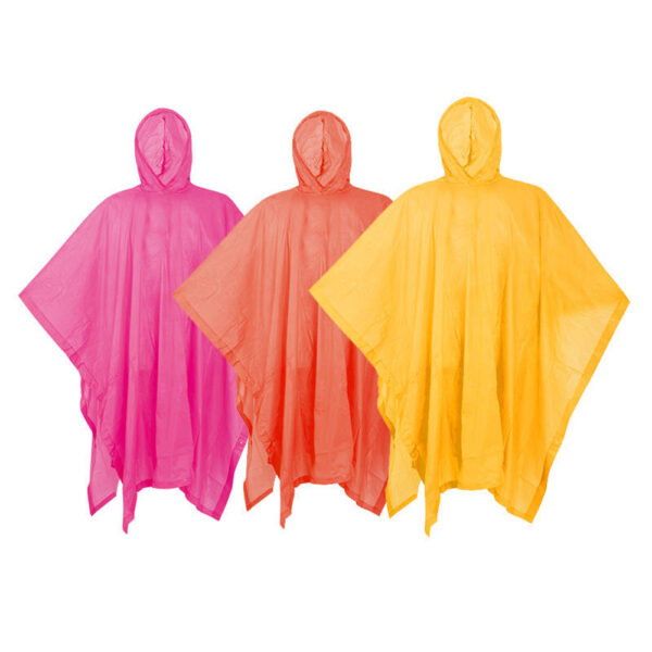 Wholesale PVC Hooded Rain Poncho for Custom Rainwear Supply