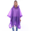 Wholesale PVC Hooded Rain Poncho for Custom Rainwear Supply
