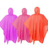 Wholesale PVC Hooded Rain Poncho for Custom Rainwear Supply