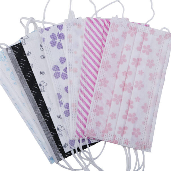 Wholesale Printed Disposable Ear Loop Face Masks Supplier
