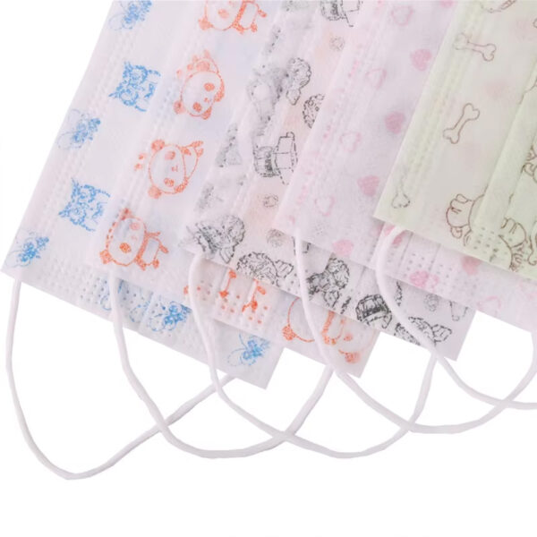 Wholesale Printed Disposable Ear Loop Face Masks Supplier