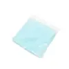 Light blue rectangular pad inside a transparent plastic sleeve, photographed against a plain white background.